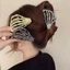 IFASIN Skeleton Tay Kẹp Tóc, Kẹp Tóc Halloween Trang Trí, Giữ An Toàn Đầu Lâu Hình Tay Mũ Xương Vuốt Kẹp Tóc Sử Dụng Hàng Ngày