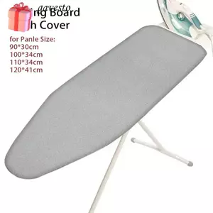 GAVESTO 1 Chiếc Tấm Ủi, Có Viền Đàn Hồi Chống Vết Bẩn Sắt Tấm Chắn Nhiệt, Bền Đa Năng Dày Đệm Vải Bọc Sắt Cho Bàn ủi