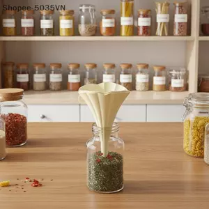 {AKIN} Phễu silicon cấp thực phẩm có thể gập lại Dầu hoa Rót chất lỏng Nấu ăn nhà bếp cần thiết để làm đầy dễ dàng ks {a}