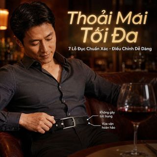 🔥【Da thật 100%】 Thắt lưng nam | Thắt lưng da bò cao cấp | Thắt lưng công sở | Thắt lưng nam da thật | Phụ kiện nam