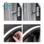 20 Chiếc Nhựa Xe Đạp Van Xe Đạp Mũ Bụi Xe Van Xe Máy Lốp Ống Đen