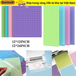 Thảm cắt BAMBOOB, Tấm cắt dính Cameo Silhouette, Di động chắc chắn Thẻ dày có sẵn Tấm lót máy viết chữ PVC cho hàng thủ công may