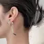 Bông Tai Cáo Trang Sức Tai Thanh Lịch Earbob Tòn Ten Nhẹ Bông Tai Hợp Kim Mặt Dây Chuyền Bông Tai Nữ Bé Gái Quà Tặng [Mina]