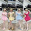 ĐẦM KẺ NHÍ CỔ NHÚN TAY PHỒNG XOÈ BYJOLIE