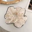 SHUPUN Bộ 3 Scrunchies Vải In Họa Tiết Hoa, Dây Buộc Tóc Co Giãn Cao, Mềm Mại Không Đau Tóc, Phụ Kiện Tóc Nữ Phong Cách Ngọt Ngào