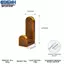 <cosyh>Decorative Coat Hooks Wall Mount Unique Wall Decor Key Purse Hat Towel Hook