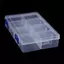 Hộp đựng dụng cụ đa chức năng Nhíp 20 * 13,5 * 4,5cm Lớn 8 Lưới Hộp đựng nhựa Vít Linh kiện điện tử Nhà tổ chức trong suốt VN