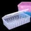 VFZ 42 Trục Chỉ May Hộp Trong Suốt Dây Kim Sắp Xếp Lưu Trữ Hộp Đựng OTE