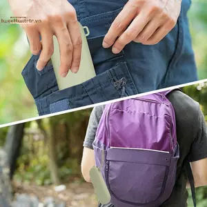 Hộp đựng kính silicon mềm siêu nhẹ TRTR có dây đeo tay Kính râm du lịch Vỏ chống trầy xước Kính chống bụi Vỏ bảo vệ VN