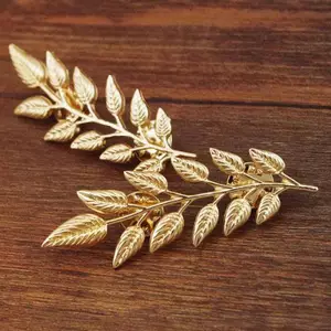 1 Cặp Phù Hợp Với Áo Sơ Mi Cổ Pin Lá Hợp Kim Trâm Cài Áo Len Cổ Nút Dành Cho Nam Nữ Phụ Kiện Quần Áo Thời Trang Hàng Ngày [Mina]