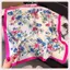 JRP Họa Tiết Hoa Lụa Satin Vuông Khăn 70x70cm Quấn Đầu Cho Nữ Văn Phòng Ngày Lễ Du Lịch JRP