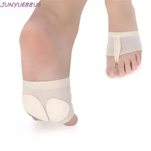 JUNYUE88US Nửa Giày Pad 1 Cặp Thể Dục Phụ Kiện Bảo Vệ Ngón Chân Bụng Ballet Mềm Dụng Cụ Chăm Sóc Bàn Chân