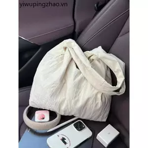 Phong Cách Lười Lớn Dung Tích Túi Vải Nữ Mùa Hè Thời Trang Thường Ngày Túi Đeo Vai Lớp Đi Lại Túi Tote Túi Mua Sắm