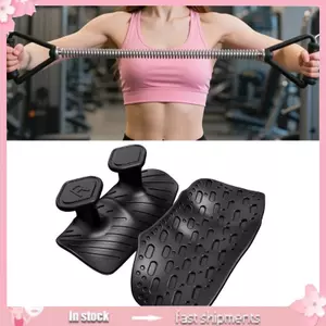YOI Tập Gym Grip Pads Cho Barbell Huấn Luyện Quả Tạ Tay Cầm Cao Su Chống Trơn Trượt Thoải Mái Thoáng Khí Cơ Giảm Mệt Mỏi