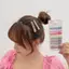 Springevenstar Kẹp tóc màu trơn thanh lịch bằng kẹo sắc thái Hợp kim bên gợn sóng để mặc thường ngày và dự tiệc Springevenstar