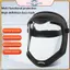 POWER Full Face Shield Chống Sương Mù Mặt Có Thể Tái Sử Dụng Tấm Che Trong Suốt Bảo Vệ Cho Nhà Hàng Nhẹ Bền Đa Năng.
