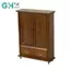 GHX 1 / 12 Nhà Búp Bê Thu Nhỏ Cửa Đôi Tủ Quần Áo Mô Hình Tủ Búp Bê Tủ Nội Thất Trang Trí Micro Cảnh Đạo Cụ Xây Dựng VN