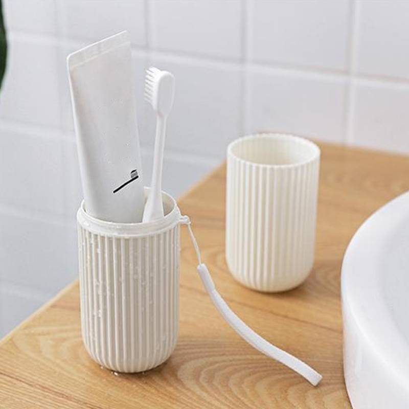 Cốc nước súc miệng du lịch NS, Hộp đựng bàn chải đánh răng và kem đánh răng, Cốc đánh răng di động du lịch, Bộ vệ sinh du lịch NS