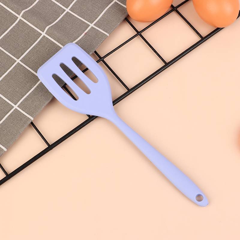 NS 1 Nhỏ Tích Hợp Silicon Nấu Ăn Xẻng Bít Tết, Trứng, Cá – Dụng Cụ Nhà Bếp NS