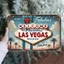 CIFbuy Retro Las Vegas Tường Nghệ Thuật Sắt Ký Cho Thanh Phòng Ngủ Nhà Bếp Trang Trí Nhà Quà Tặng