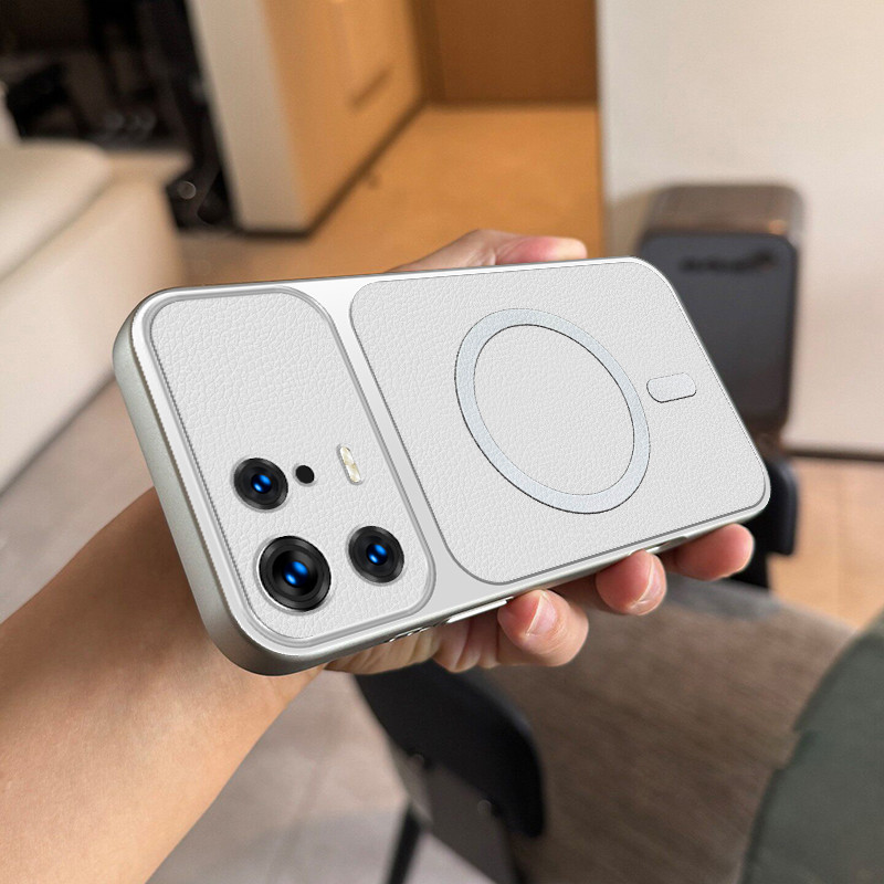 PBZZ Ốp Lưng Cho xiaomi 13t 13 pro 5g Vỏ Điện Thoại Vỏ Mềm Chống Sốc Thiết Kế Mới Thẩm Mỹ Sơn Kim Loại Dễ Thương Từ Tính Cho Bé Trai TBBS1
