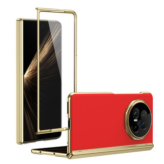 Ốp điện thoại chống vân tay AG Matte cho Honor Magic V5 Full Bản lề Bảo vệ ống kính Vỏ chống sốc có màng kính phía trước