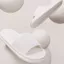 Dép đi biển nữ NKSFX, Dép mây dày đế mềm, Dép đi trong nhà EVA thoáng khí chống trượt thông thường Phòng tắm trong nhà