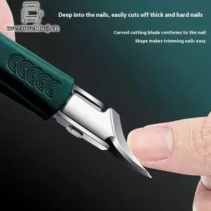 Nhíp Móng Tay Nhọn Siêu Nhọn Mũi Nhọn Chống Bắn Thi Cắt Móng Chân Kìm Móng Chân Kéo Móng Chân Kìm Móng Chân Kìm Dụng Cụ Chăm Sóc Móng Tay VN
