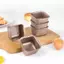 Tweeduj Bánh Mì Nướng Vuông Nhỏ Bánh Mì Chảo Nướng Bánh Thép Carbon Chống Dính Bánh Phô Mai Brownie Khuôn Nướng Bánh VN