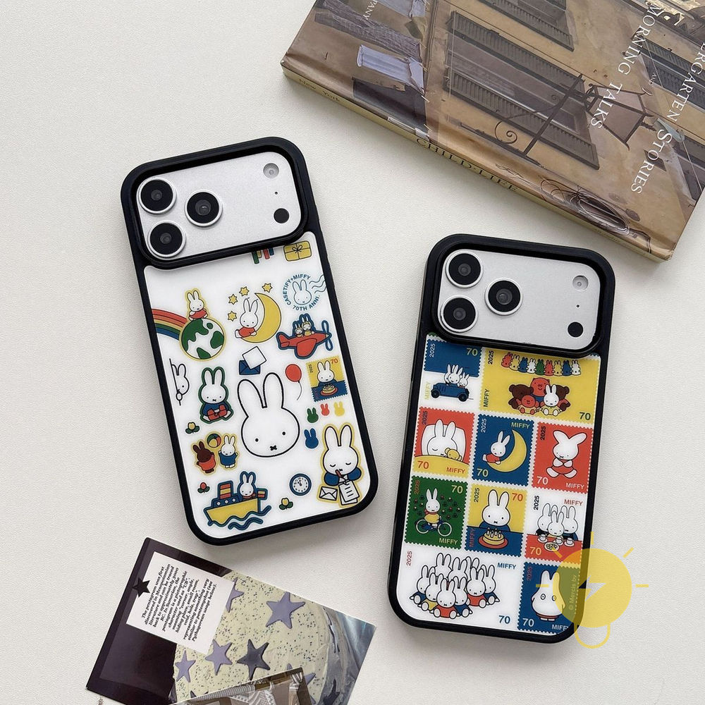 Phone Case For iPhone 17 Pro Max Plus 16 15 14 13 12 TPU Magnetic Aesthetic Korean Cute