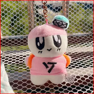 BH2 SEVENTEEN BONGBONGEE Linh vật Plushie Móc khóa Muzik Tiger Hợp tác Túi búp bê sang trọng dễ thương Charm HB2