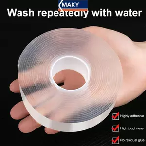 MAKY Nano-Băng dính chắc chắn Băng keo hai mặt trong suốt không chứa cặn Băng keo Acrylic có độ nhớt cao VN