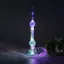 Nhiều Màu Sắc Dạ Quang Tháp Quảng Châu Đèn Ngủ led Phương Đông Ngọc Trai Tháp Thủ Công Dạ Quang Tháp Để Bàn Trang Trí 5.31