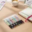 HFTOY 6 12 18 Màu Sắc Lấp Lánh Bút Gel Bộ Sinh Viên Văn Phòng Phẩm Bút Gel Cao Cho Người Lập Kế Hoạch Lịch Nhật Ký ks ~