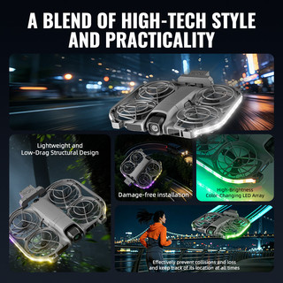 Dành Cho DJI NEO 2 Ánh Sáng Nhiều Màu Sắc Với Chuyến Bay Đêm Sáng Tạo Sạc Lấp Đầy Ánh Sáng Nổ Neo 2 Phụ Kiện Chụp Ảnh