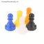 MỚI 32 Chiếc 2.5 * 1.5cm Cờ Tướng Nhựa Pawns Chúc Mừng Miếng Cho Trò Chơi Để Bàn Bút Đánh Dấu SKY