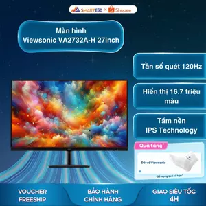 Màn hình Viewsonic VA2732A-H 27inch FHD - Tần số quét 120 Hz - Bảo hành chính hãng 36 tháng