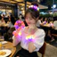 Scrunchies tóc Satin sáng và rực rỡ dành cho nữ