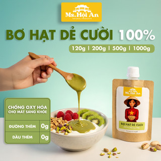 Bơ Hạt Dẻ Cười 100% Ms. Hoi An - Không Đường Không Dầu - Eat Clean Gym
