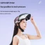 QMP Unisex Nhẹ Phía Sau Có Thể Nhận Xe Điện Mũ Bảo Hiểm Mũ Bảo Hiểm Nửa Chống Tia Cực Tím Mũ Bảo Hiểm Ống Kính Đôi