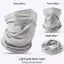 JRP Ice Silk Sweat Collar Sunblo Ne Mask Thoáng khí Qui Sấy khô Mặt nạ thể thao ngoài trời có thể giặt được để đi xe đạp và đi bộ đường dài JRP