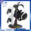 Giá đỡ tai nghe RGB để chơi Game để bàn Giá đỡ tai nghe và bộ điều khiển Giá đỡ tai nghe cho bảng điều khiển PC Thiết lập trò chơi B