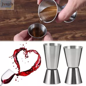 JVSUB Đo Cốc Uống Dụng Cụ Nhà Bếp Bằng Thép Không Gỉ Dụng Cụ Thanh