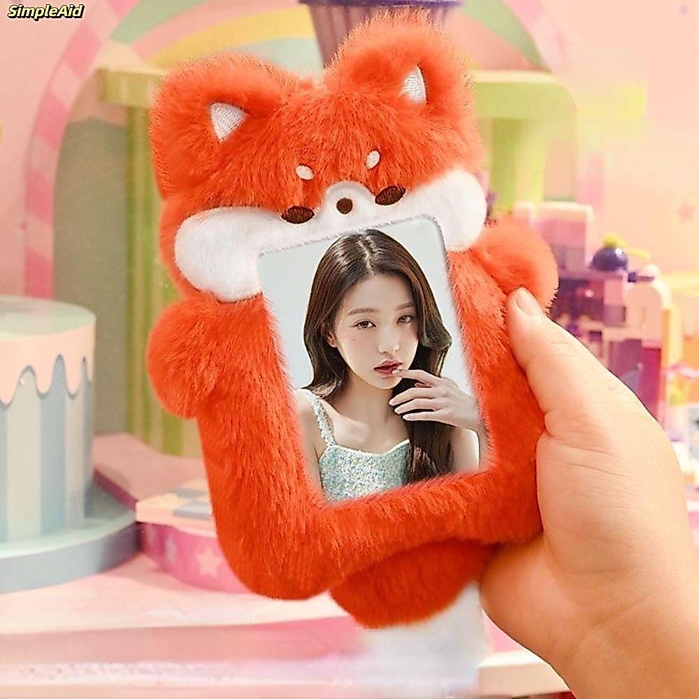 [Vận chuyển nhanh] Photocard SIMPLEAID, Hộp đựng thẻ ảnh dễ thương đa chức năng, Gấu / Thỏ / Gà con sang trọng chất lượng cao Quà tặng tay áo