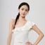 Luchuan Xù Cao Cấp Yoga Top Một Vai Slanted Vai Yoga Tay Ngắn Thể Dục Ngoài Trời Thoáng Khí