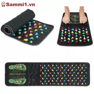 Thảm Massage chân phản xạ ZK Tấm đá bấm huyệt để giảm đau và thư giãn VN