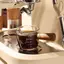 Cốc đo Espresso thủy tinh chịu nhiệt 75ml Bình sữa thủy tinh miệng đôi có tay cầm Cốc đo cân thủy tinh [VN]