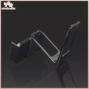 THÊM Xoay 360 Chân Đế Có Thể Gập Lại Ba Kẹp Giá Đỡ Vòng Điện Thoại Đa Góc Di Động Bàn Kim Loại Ngón Tay Kistand Có Thể Điều Chỉnh BSS