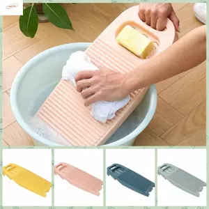 ZENZON Nhựa Washboard, Dày Hơn Kích Thước Lớn Giặt, Bền Chống Trơn Trượt Với Xà Phòng Máng Giặt Hộ Gia Đình