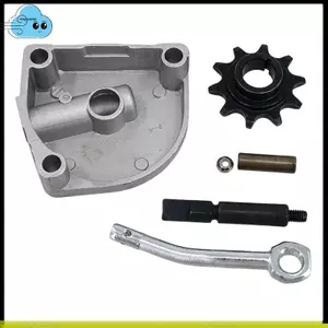 10 Răng Ổ Bánh Xích 3 Lỗ Vỏ Ly Hợp Cánh Tay Ly Hợp Trục Cam Đai Ốc Bộ 49cc 60cc 66cc 80cc Xe Đạp Cơ Giới Phần